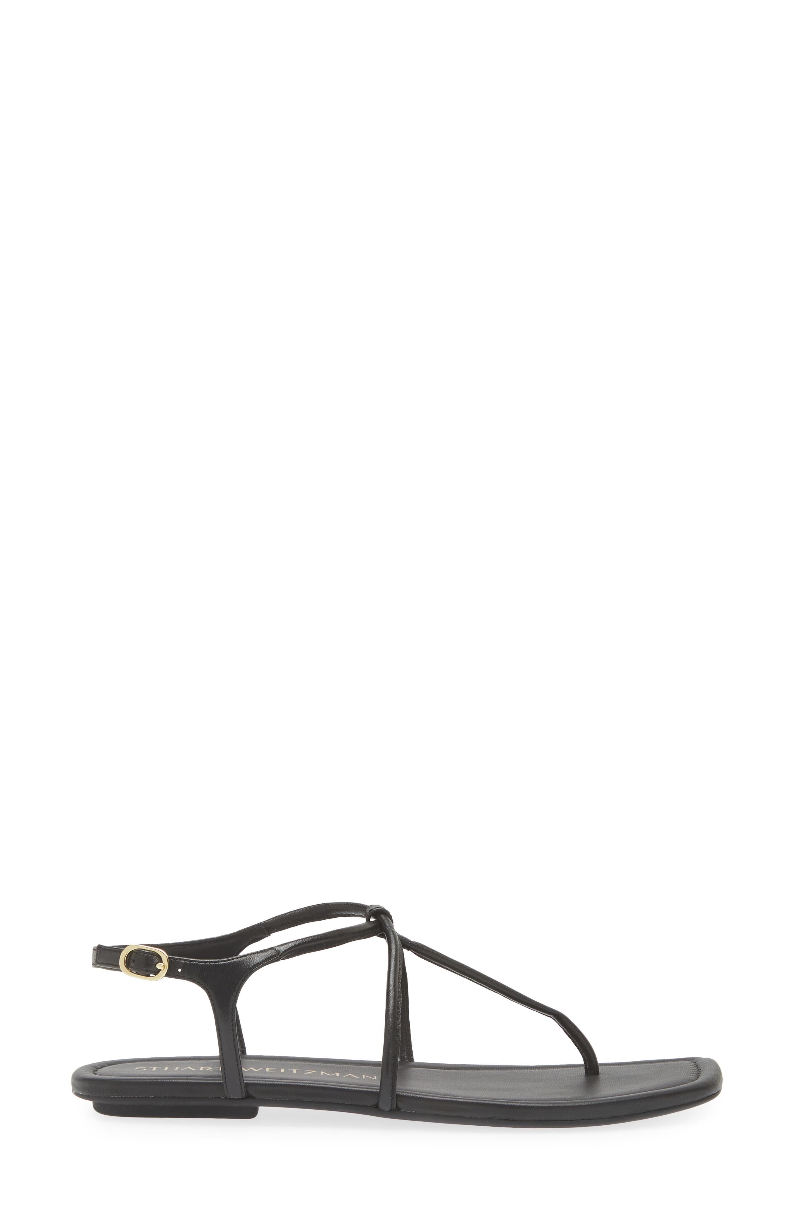 Stuart Weitzman Matilda Sandal, Alternate, color, Black