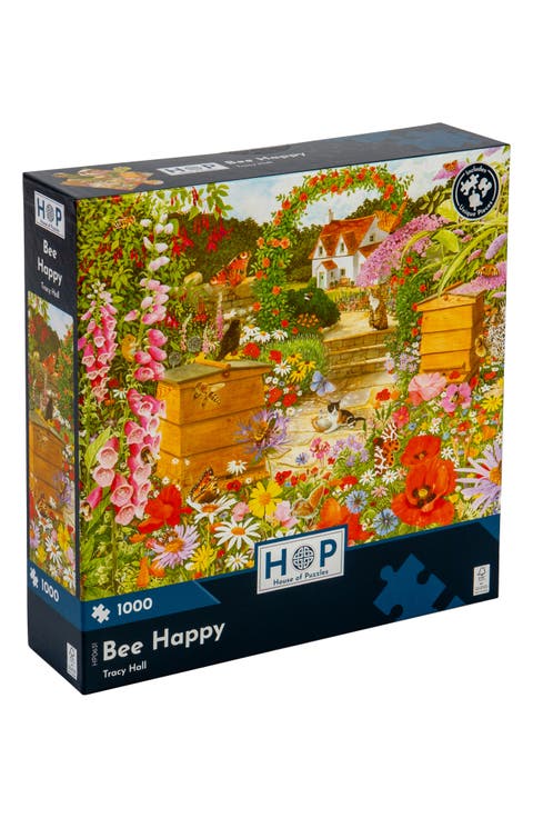 Bee Happy 1000-Piece Jigsaw Puzzle