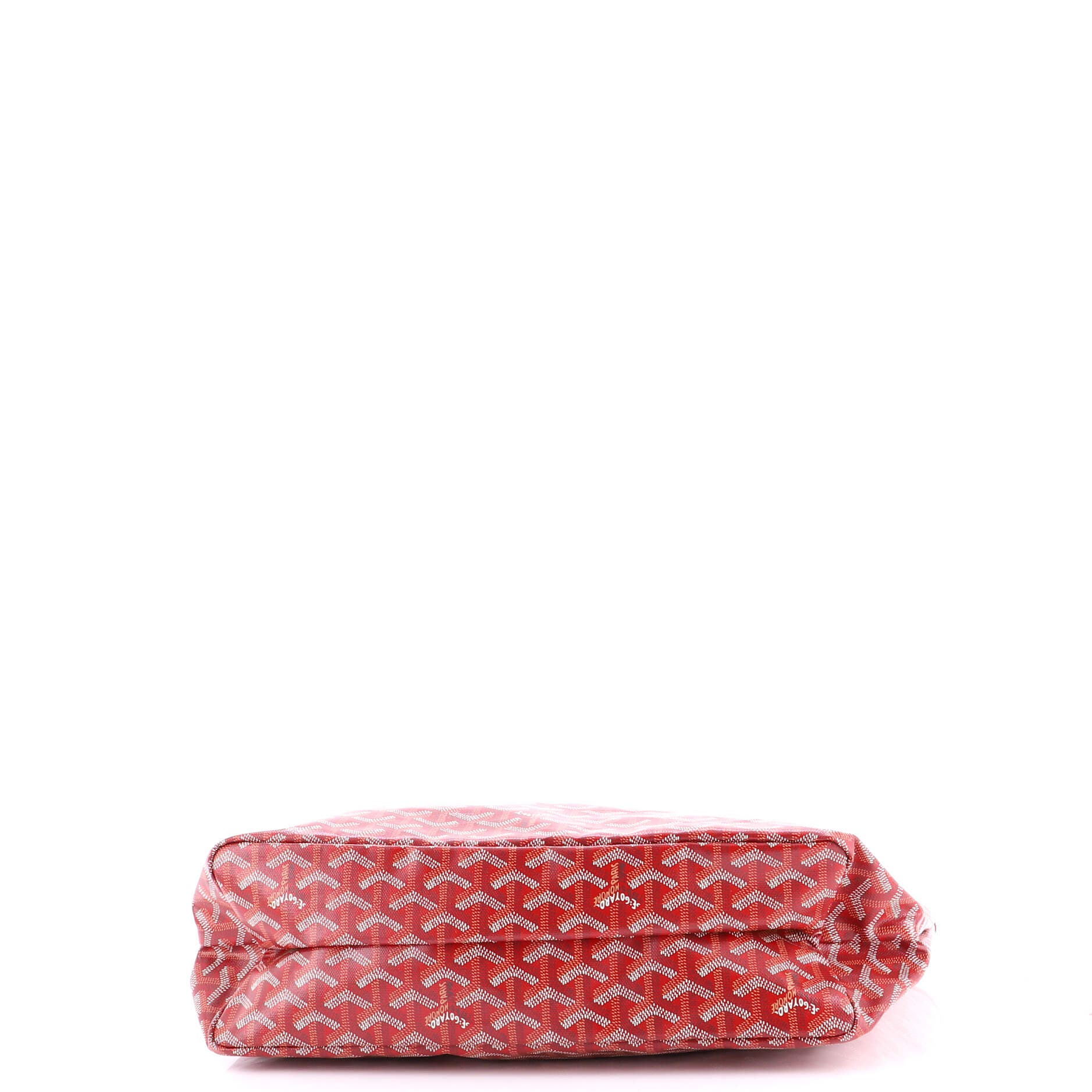 Pre-Owned Goyard Saint Louis Tote Coated Canvas PM, Alternate, color, Red