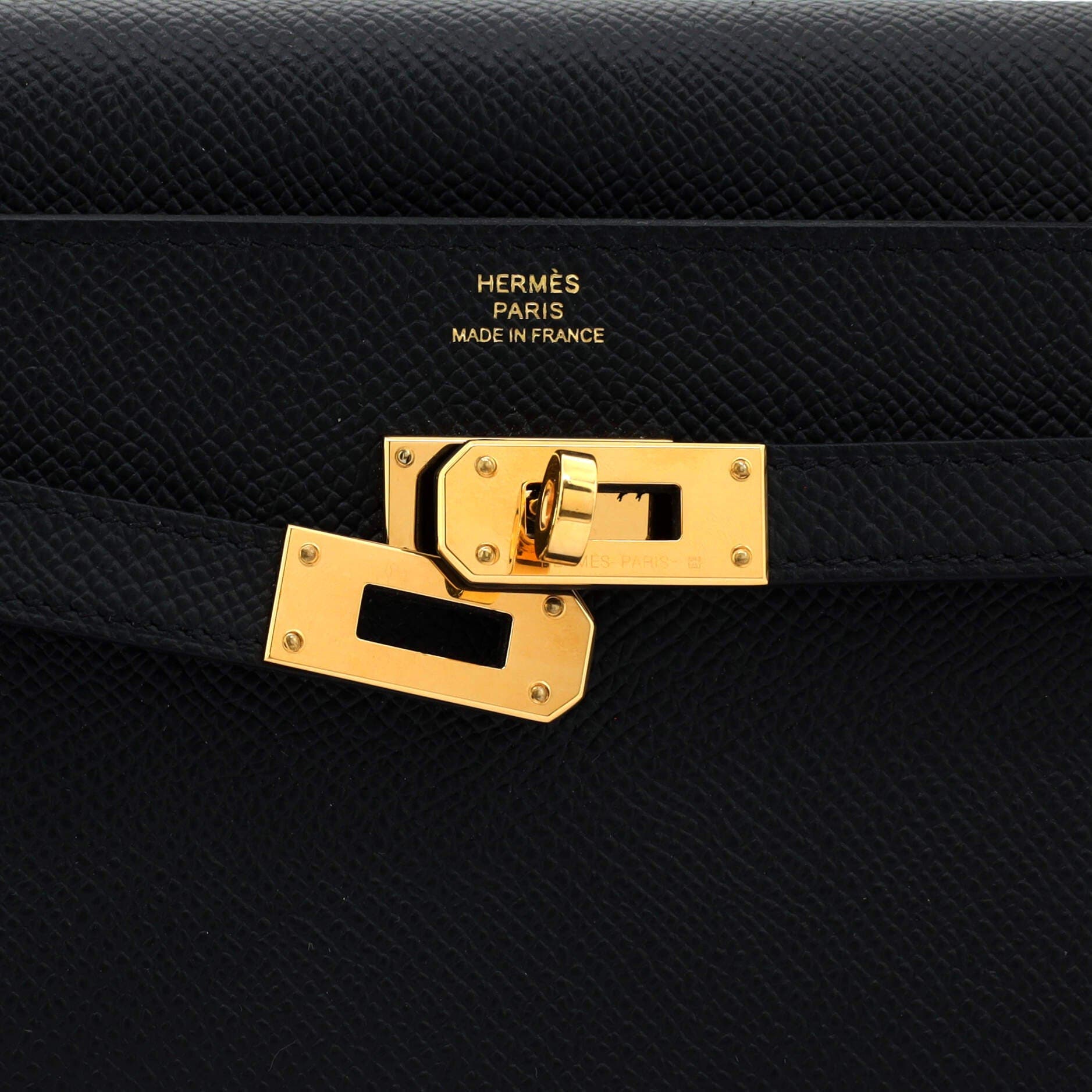 Pre-Owned Hermes Kelly To Go Wallet Epsom, Alternate, color, 