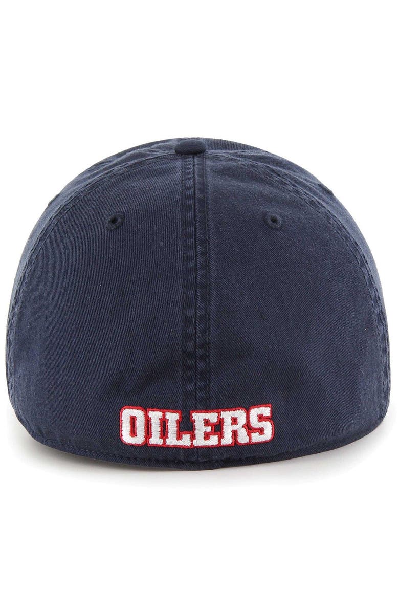 '47 Men's '47 Navy Houston Oilers Gridiron Classics Franchise Legacy Fitted Hat, Alternate, color, Navy