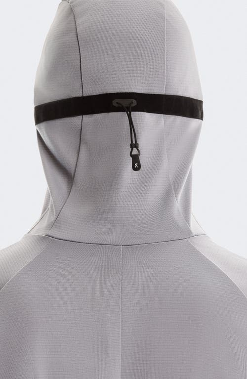 On Climate Zip Hoodie In Gray