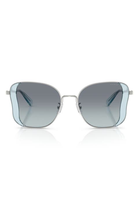 50mm Gradient Square Sunglasses