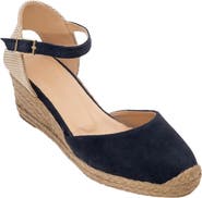 Forever & Always Shoes Aldea Leather Platform Espadrille
