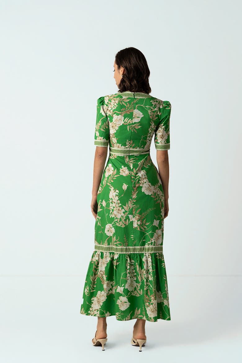 Darcie Green Dress, Alternate, color, Green