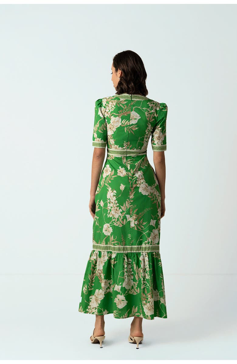 RAISHMA Darcie Green Dress, Alternate, color, Green