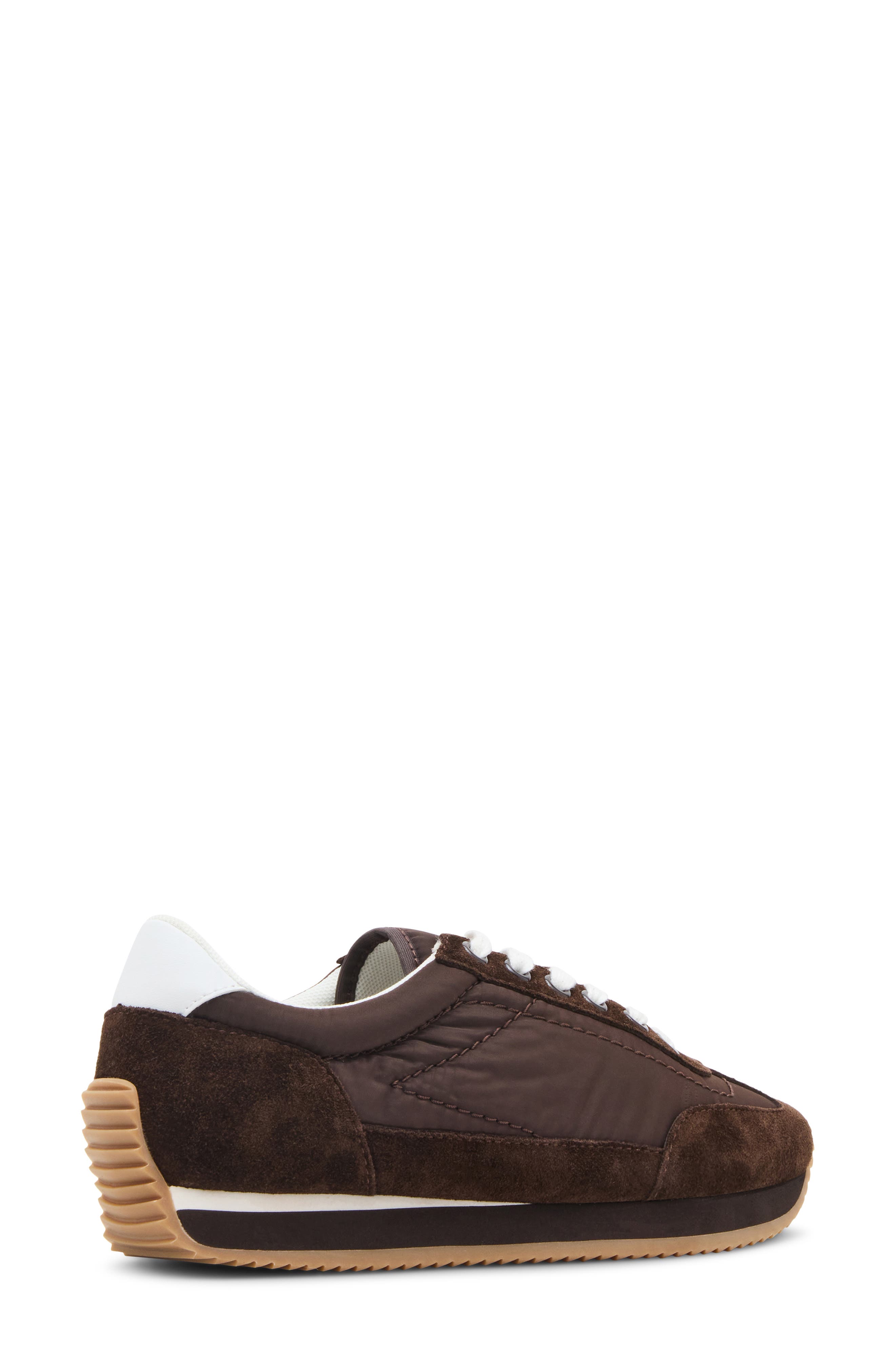 Ersula Low Profile Waterproof Sneaker, Alternate, color, JAVA NYLON