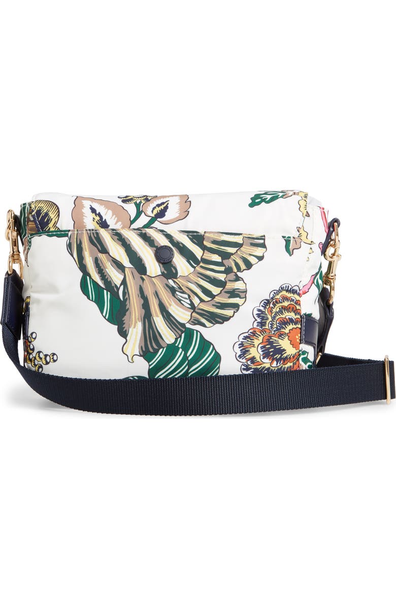 Tory Burch Tilda Printed Nylon Crossbody Bag, Alternate, color,