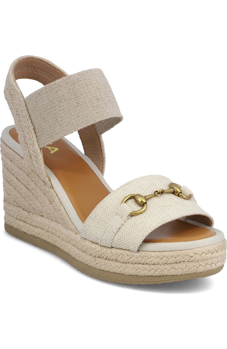 MIA Barossa Wedge Sandal, Main, color, Natural
