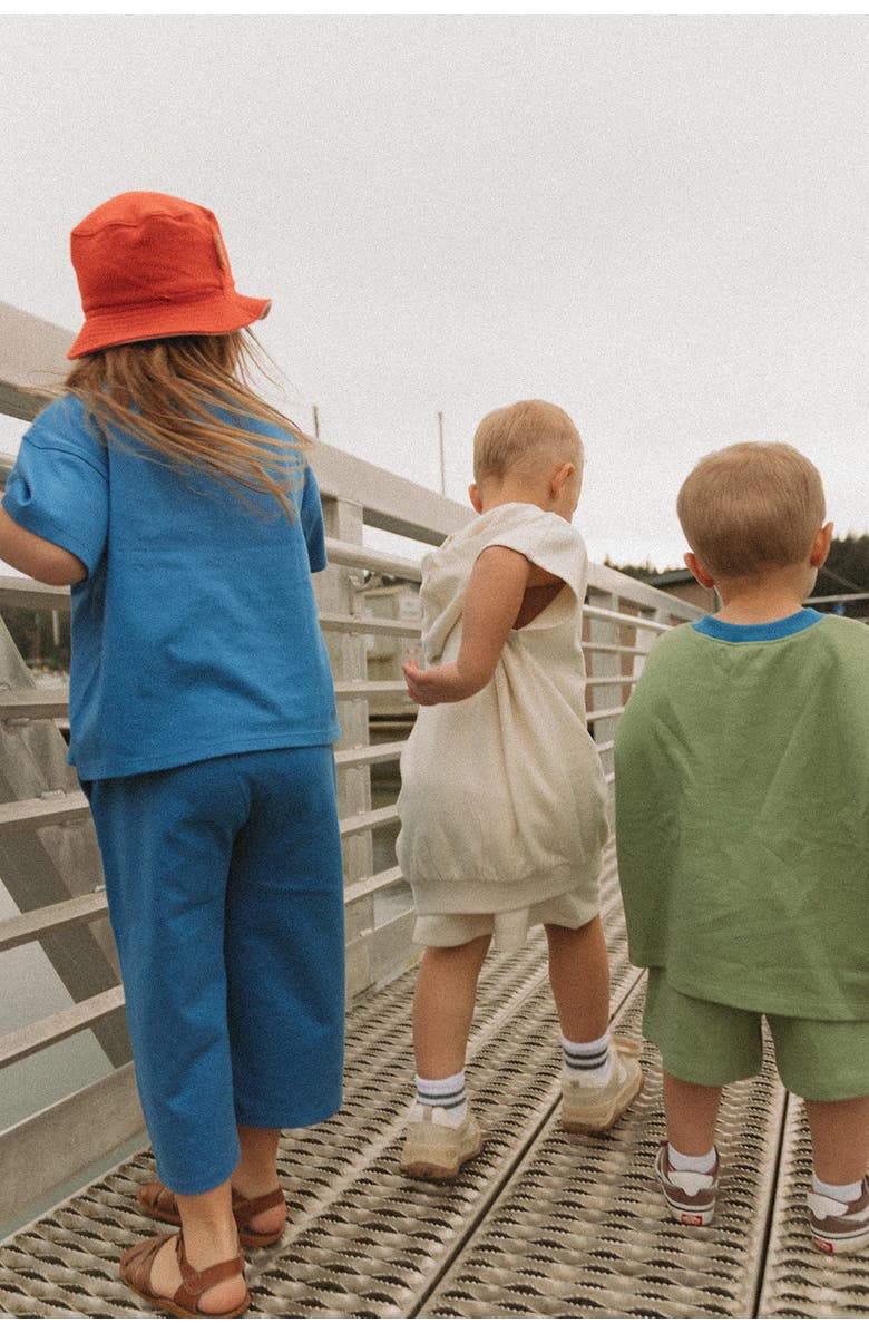 Winnie + Crew Sawyer Set, Alternate, color, Vallarta Blue