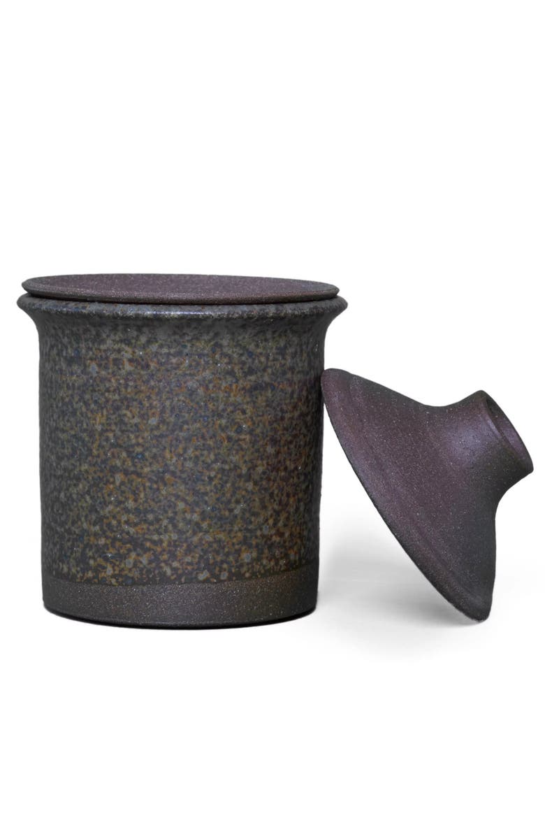 Stone Brewpot, Alternate, color, Brown Speckled