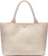 DKNY Large Giselle Woven Nylon Tote