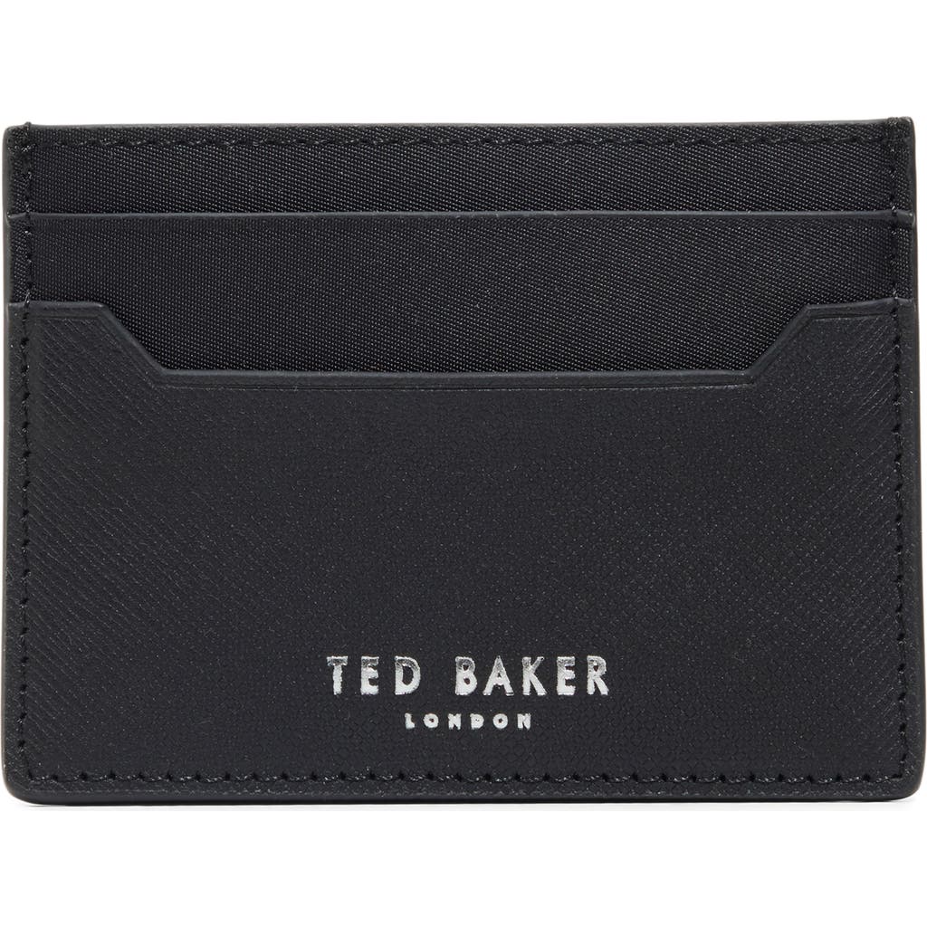 Ted Baker Cavendish Leather Card Case in Black at Nordstrom Rack