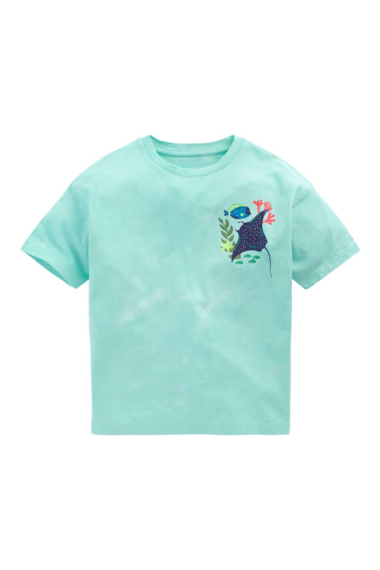 Kids' Graphic T-Shirt, Main, color, TIE DYE CORAL REEF