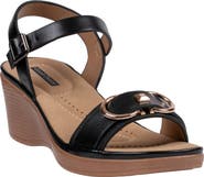 GOOD CHOICE NEW YORK Nava Wedge Sandal