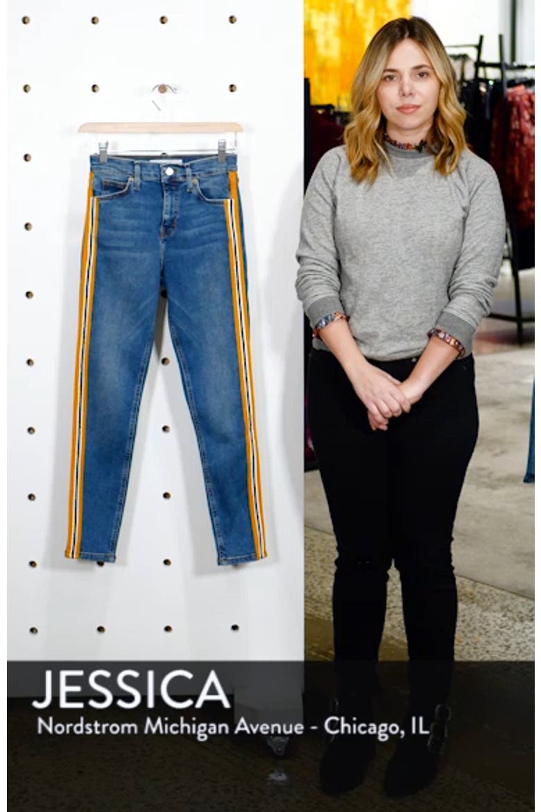 MOTO Jamie Side Stripe Jeans video