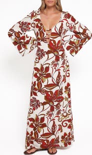 Petal & Pup Inala Long Sleeve Maxi Dress