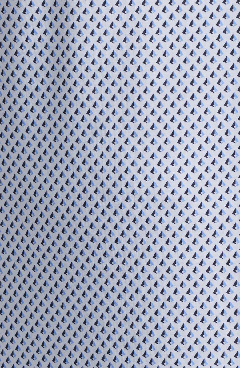 BOSS Hank Kent Slim Fit Performance Stretch Dress Shirt, Alternate, color, Lt Past/Bu