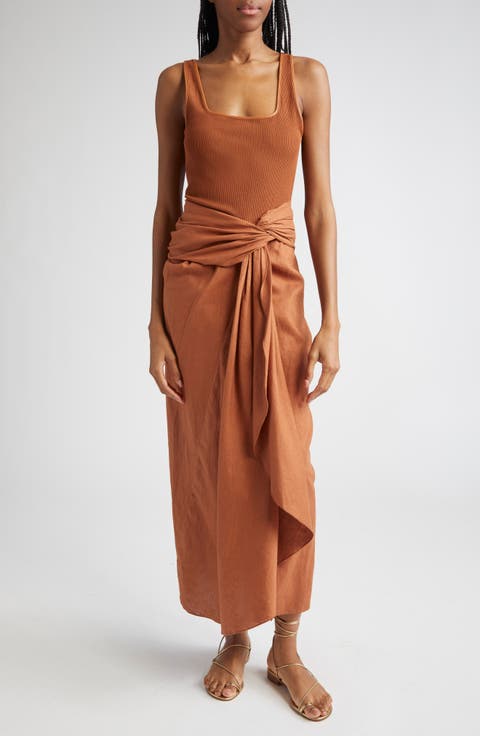 Encanto Pacifico Mixed Media Dress