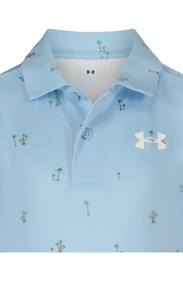 Under Armour Kids' UA Matchplay Performance Polo, Alternate, color, Nimbus Blue