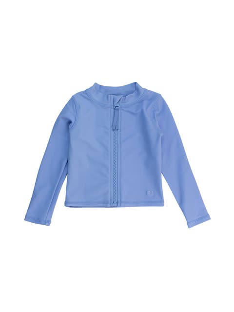 Unisex Long Sleeve Full Zip Rash Guard