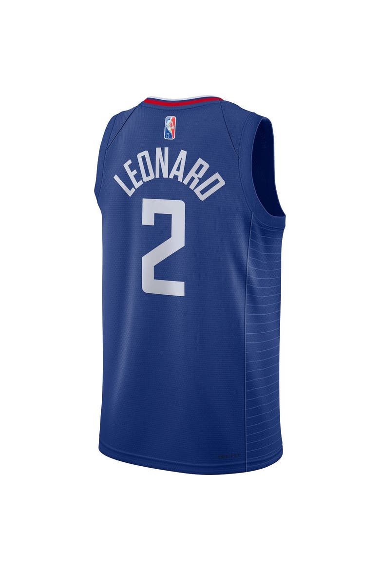 Men's Nike Kawhi Leonard Royal LA Clippers 2021/22 Diamond Swingman Jersey - Icon Edition, Alternate, color, Royal