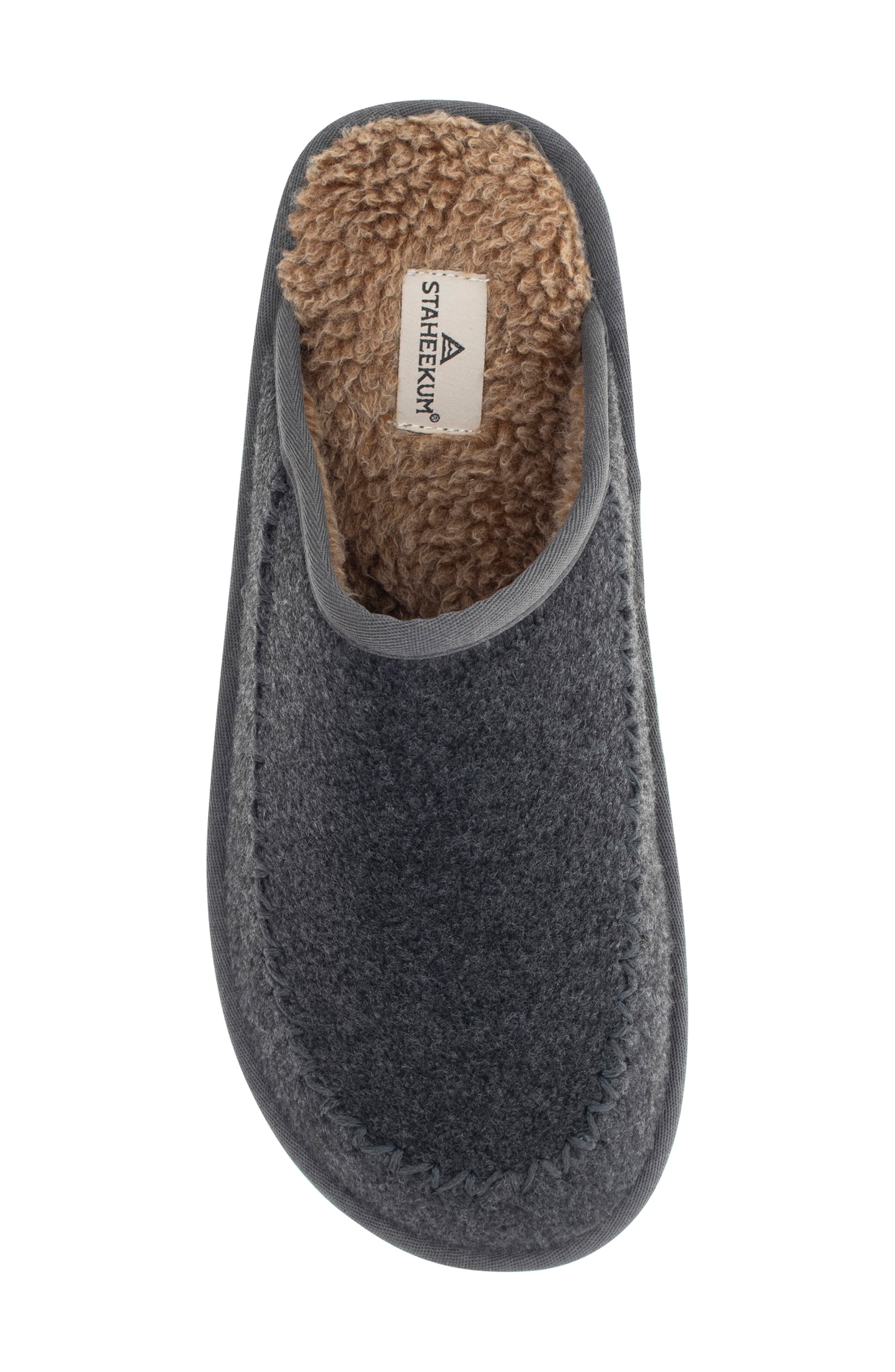 Staheekum Log Cabin Slipper, Alternate, color, Charcoal