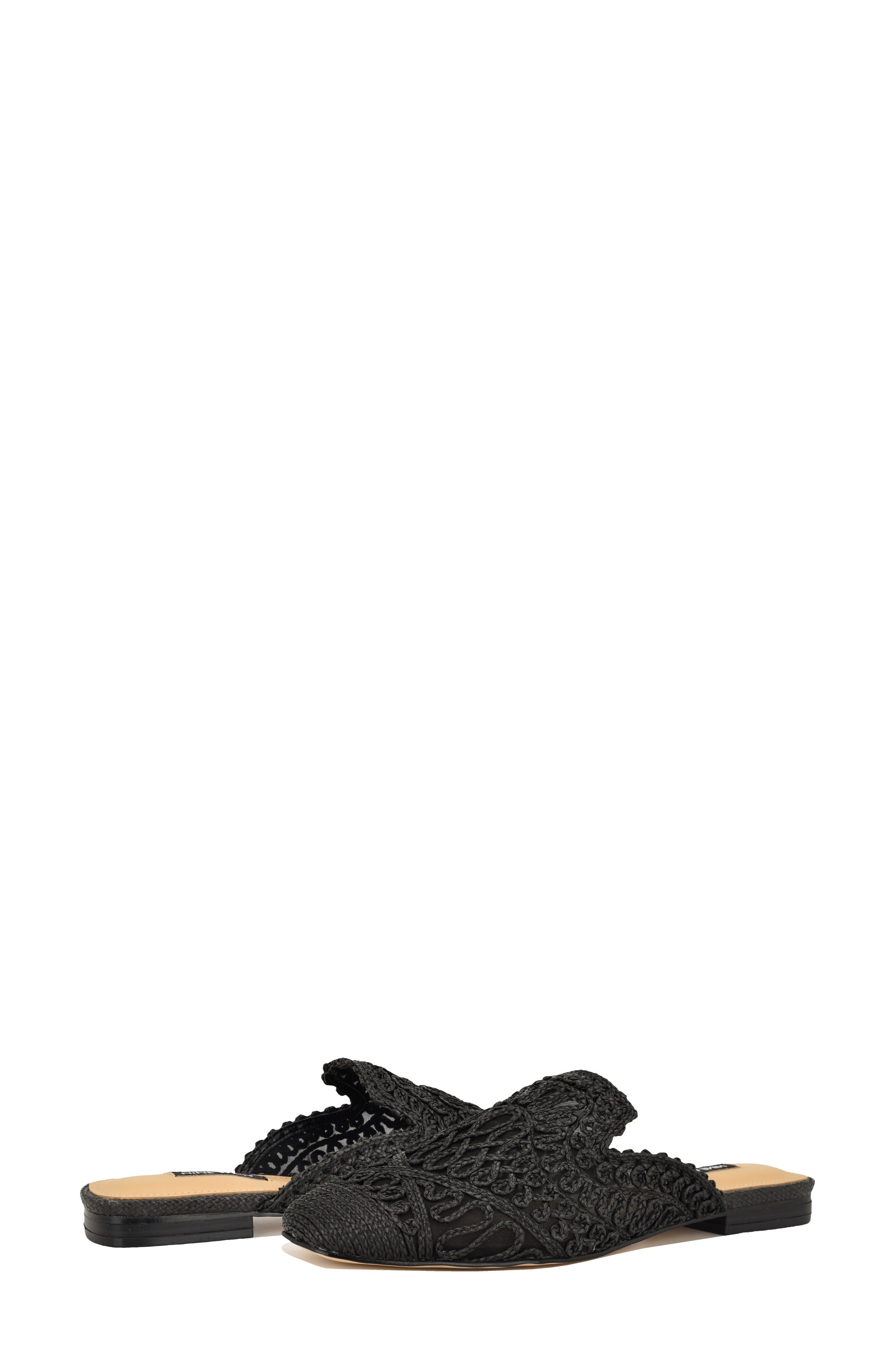 Nine West Camella Mule, Alternate, color, Black