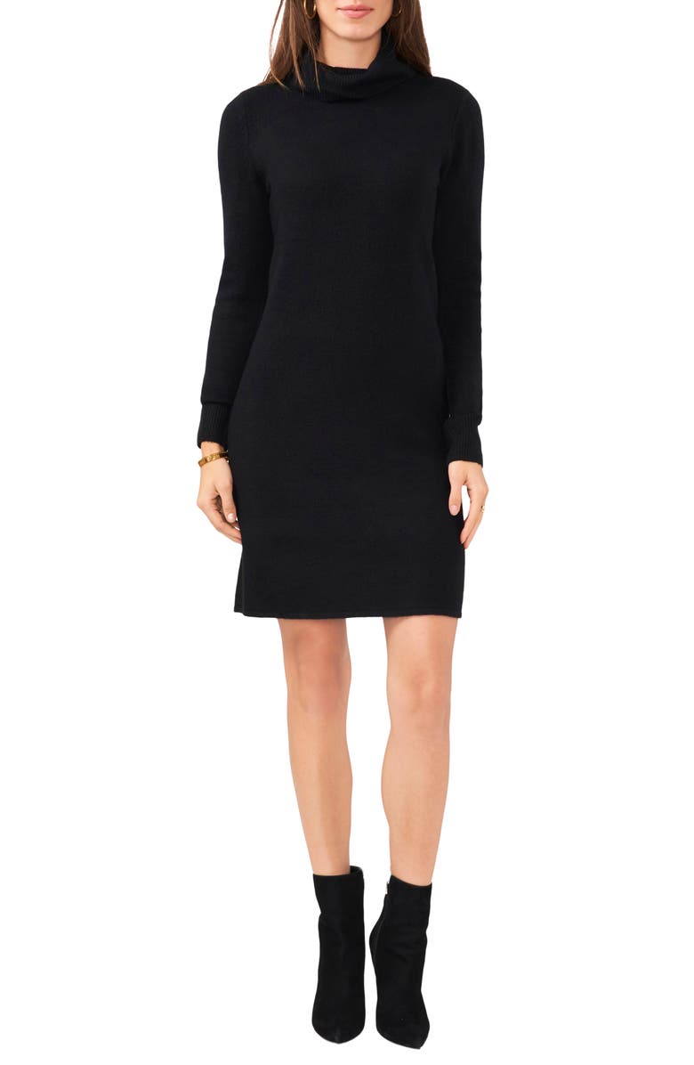 Vince Camuto Long Sleeve Sweater Dress, Main, color,