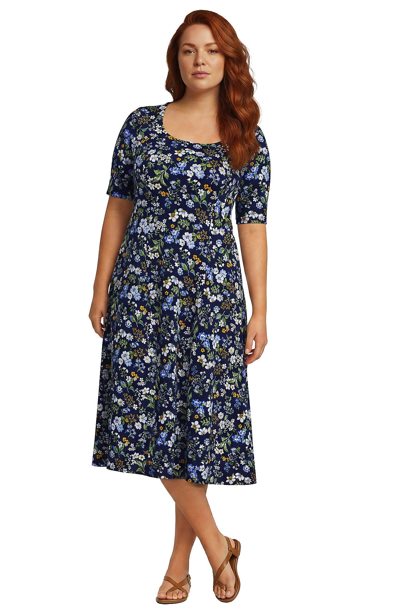 Deep Sea Navy Floral