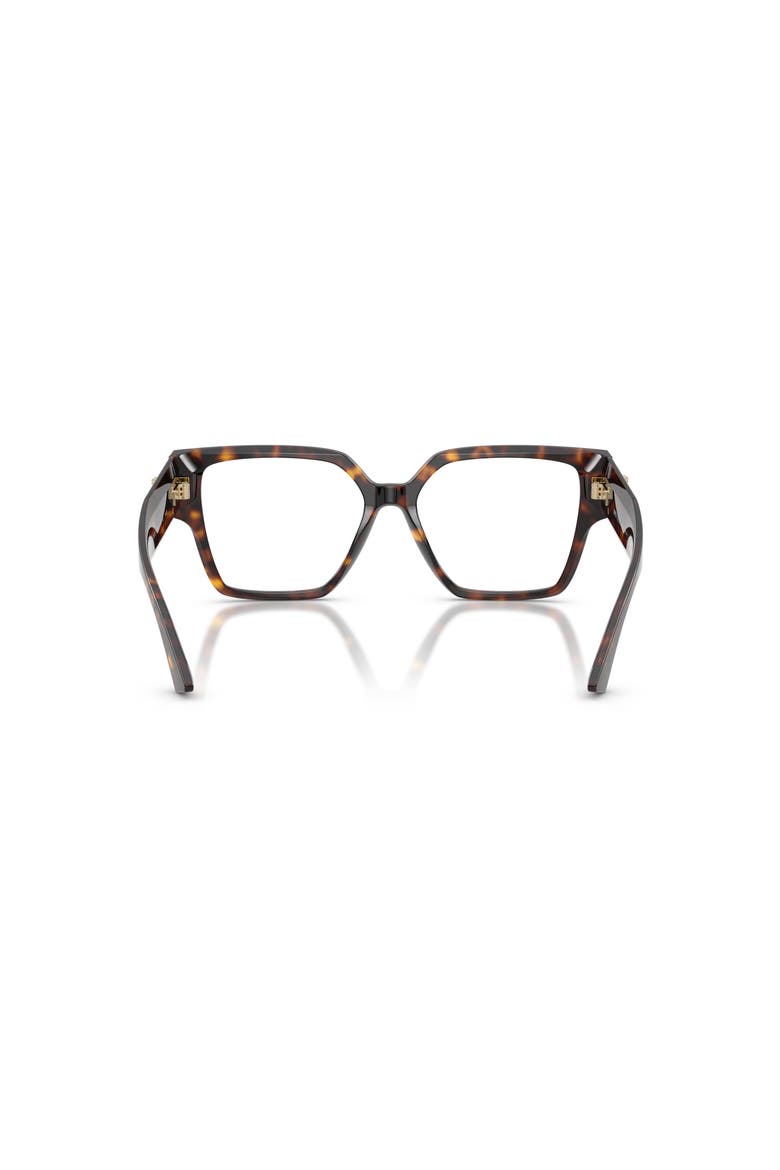 55mm Square optical glasses, Alternate, color, Tortoise