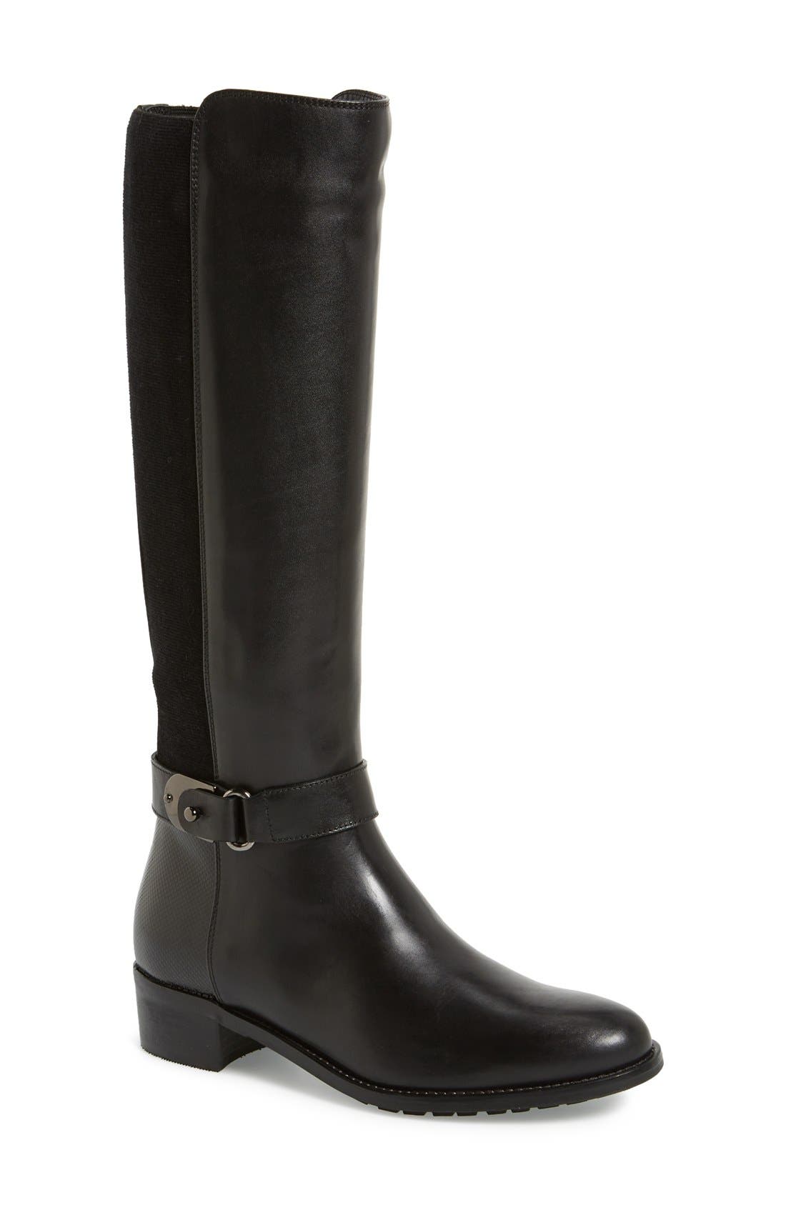 Aquatalia 'Olita' Weatherproof Riding Boot, Main, color, 