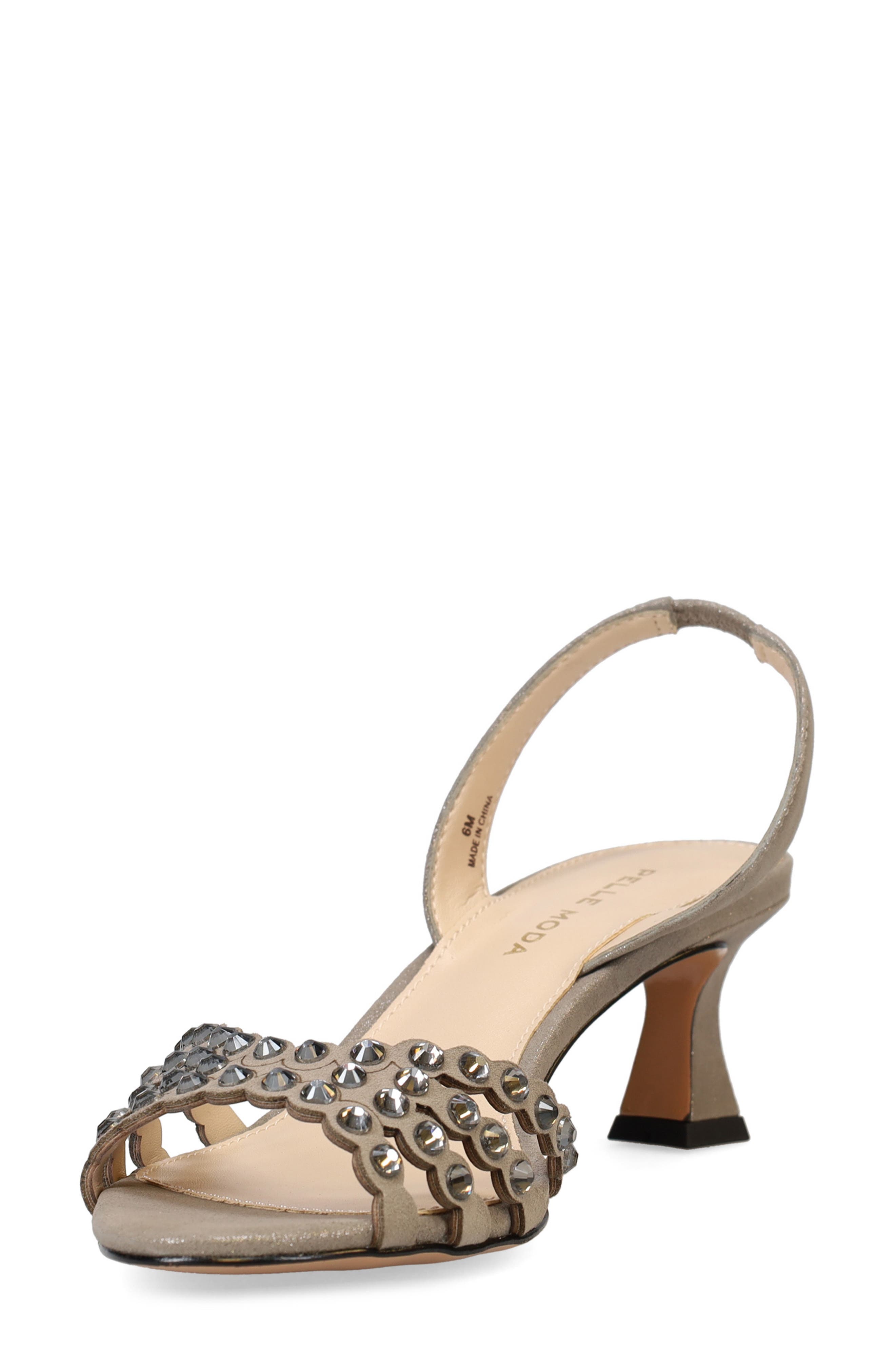 Pelle Moda Felice Sandal, Alternate, color, Pewter
