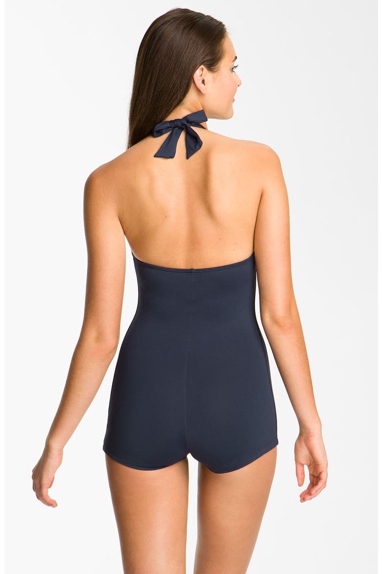 One-Piece Swimsuit, Alternate, color, INDIGO