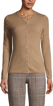 Lands' End Cashmere Cardigan Sweater