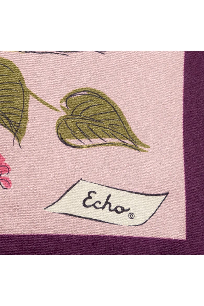 Vase Silk Square, Alternate, color, Dusty Rose
