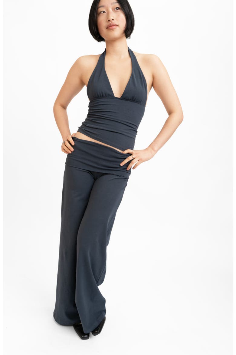 Wide Leg Pant, Alternate, color, Navy