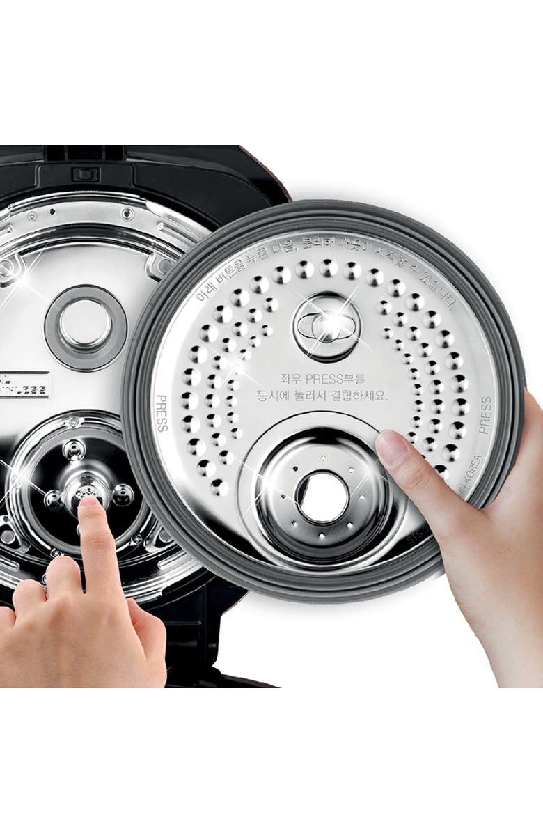 Cuckoo CRP-JHR0609F Heating Pressure Rice Cooker, Alternate, color, Black