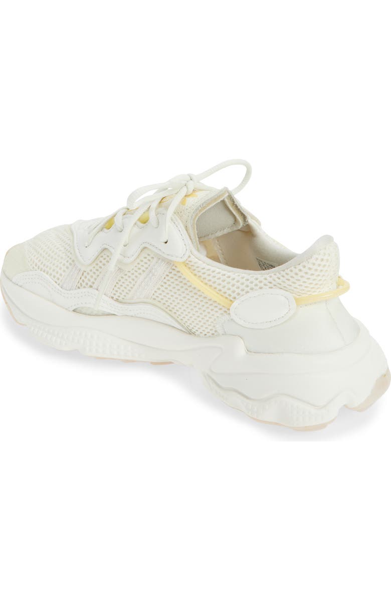 adidas Ozweego Sneaker, Alternate, color, Off White/ Off White/ Purple