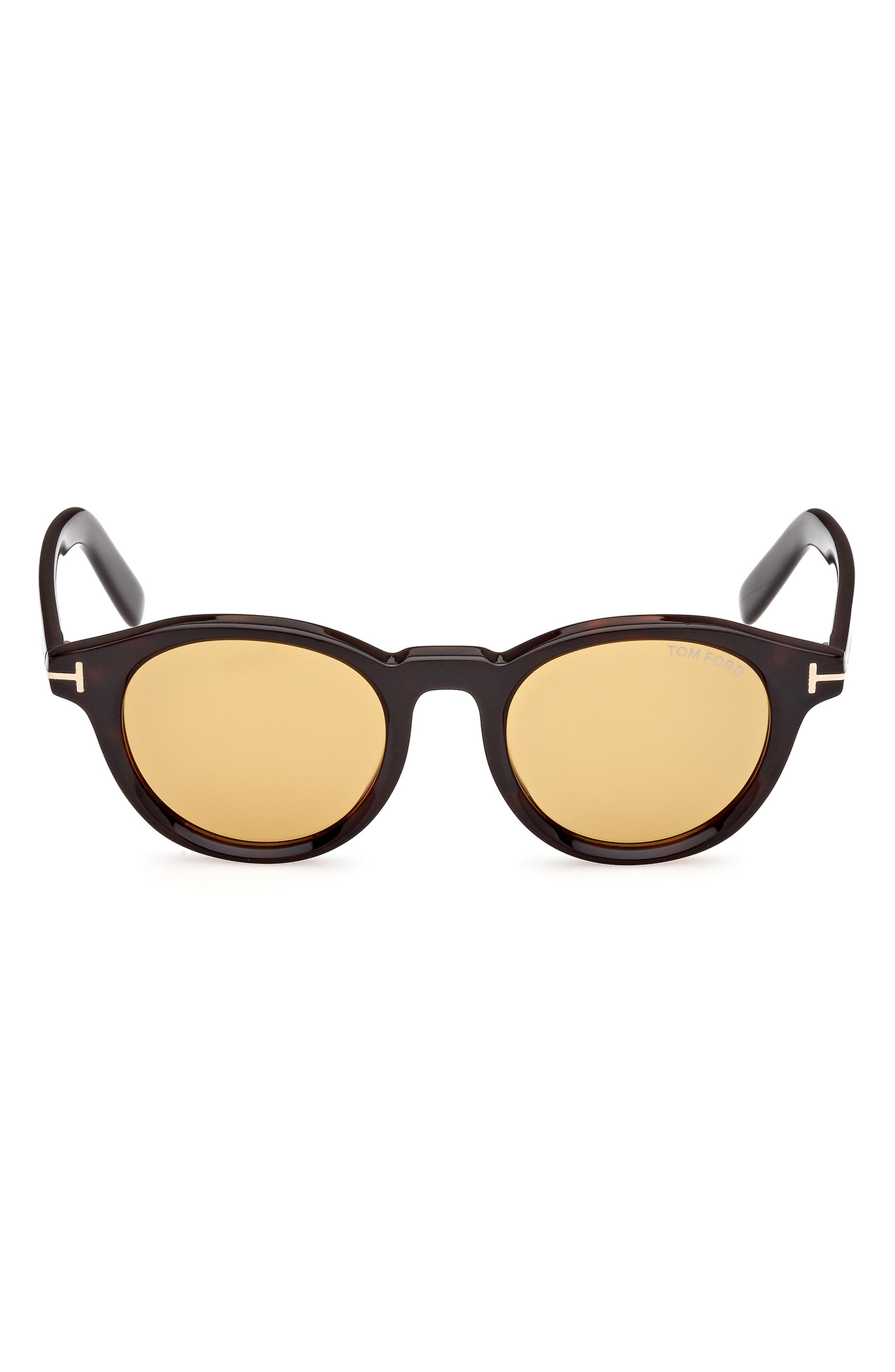 49mm Small Round Sunglasses