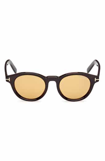 49mm Small Round Sunglasses