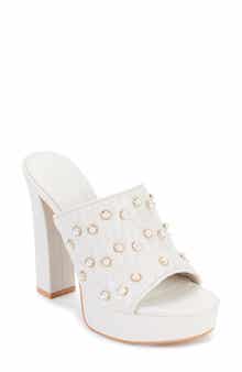 KARL LAGERFELD PARIS Aviva Platform Sandal