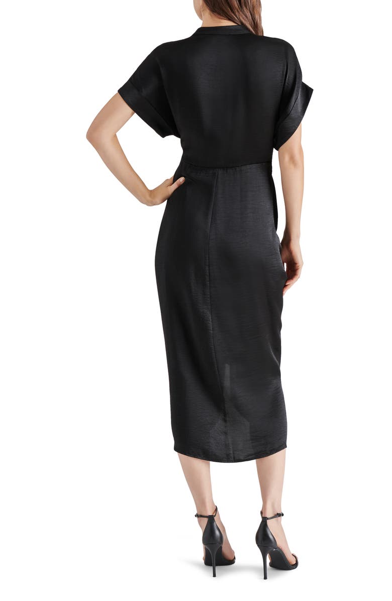 Steve Madden Tony Satin Shirtdress, Alternate, color, 