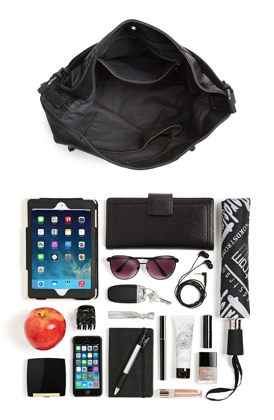 Treasure & Bond Treasure&Bond Leather Hobo, Alternate, color, 