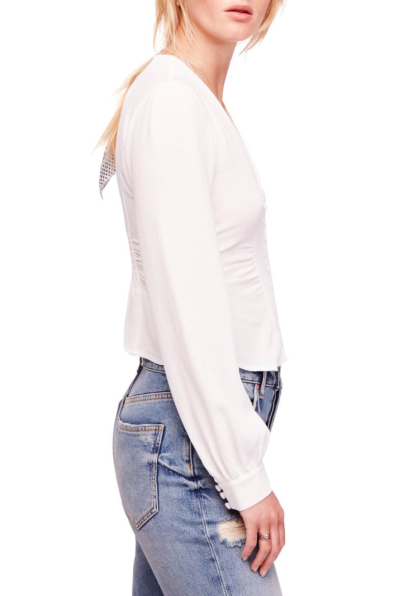 Maise Top, Alternate, color, IVORY