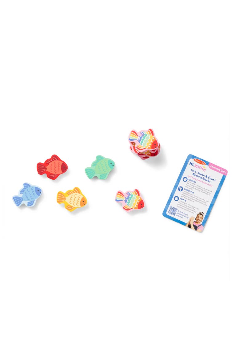 x Ms. Rachel™ Sort & Count Nesting Blocks Playset, Alternate, color, NO COLOR