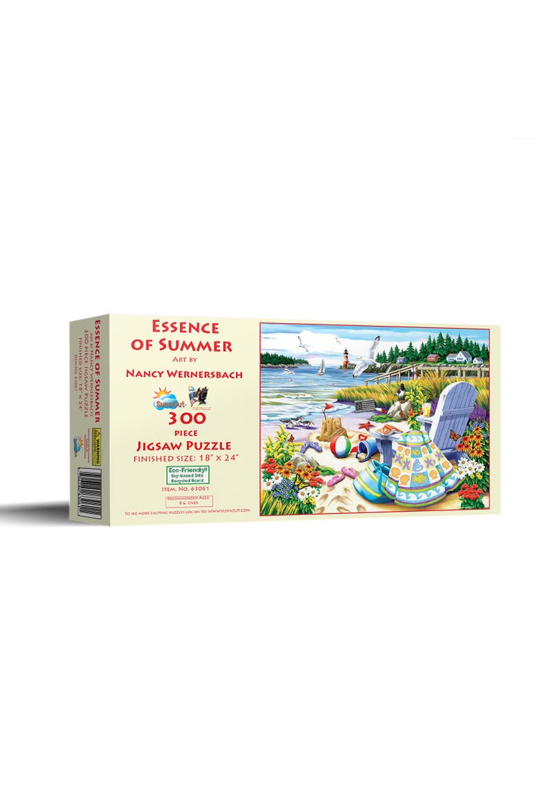 Essence of Summer 300 piece Jigsaw Puzzle for Adults, Main, color, Multicolor