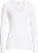 Splendid Valley Rib V-Neck Tee