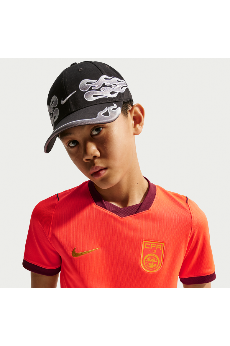 Youth Nike  Red China National Team 2026 Home Stadium Replica Jersey, Alternate, color, Red