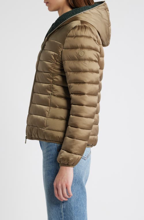 Save The Duck Elvira Quilted Water Repellent Hooded Puffer Jacket